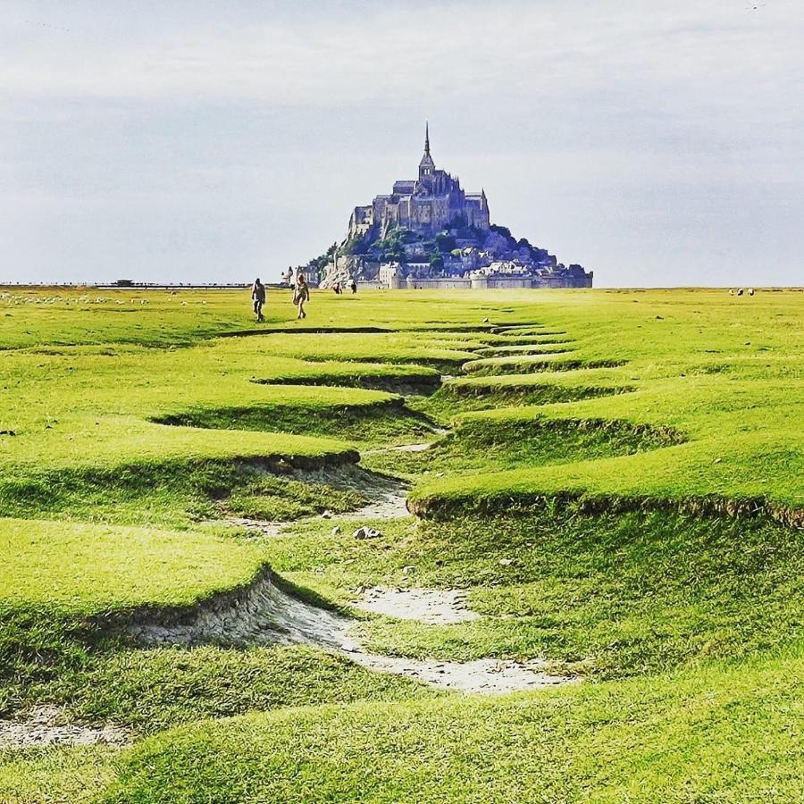 Baie Mt St Michel , Jullouville , Villa Caprice Rdc , 50 M Mer ,7 Pers , Pres Plage Dday Eksteriør bilde
