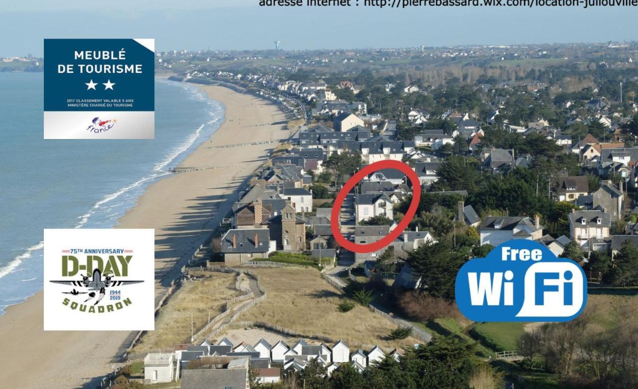 Baie Mt St Michel , Jullouville , Villa Caprice Rdc , 50 M Mer ,7 Pers , Pres Plage Dday Eksteriør bilde